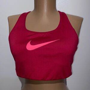 Riccardo Tisci x Nike Women's Pink Pullover Racerback Athletic Bra Size Large